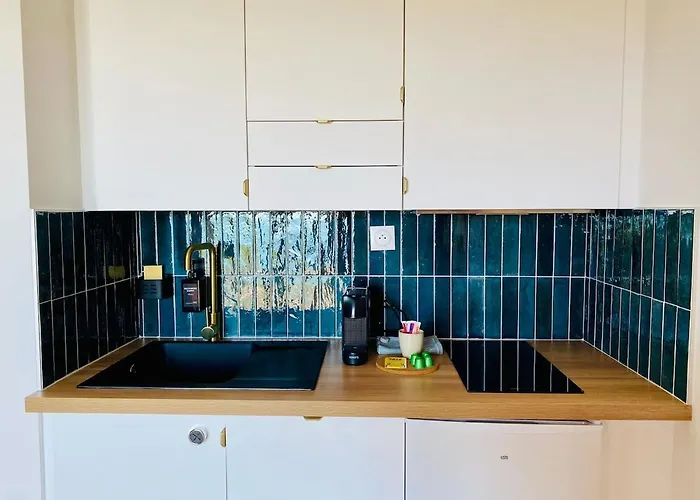 Lägenhet Premium Apartment, Free Parking, Breathtaking Ocean View